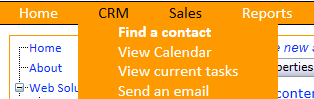 CRM Menu