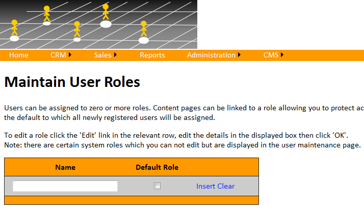 maintain User Roles