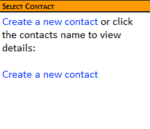 Select Contact